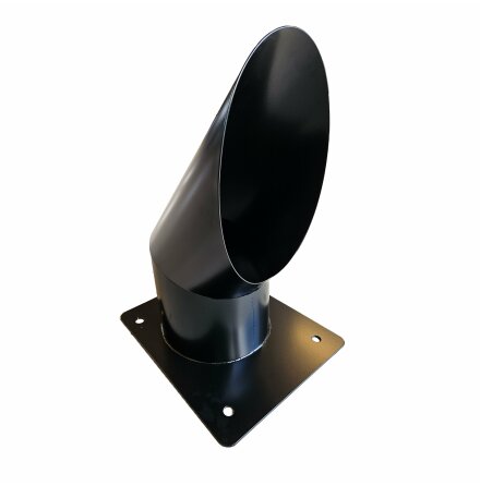 Avgasrr Volvo L60 - L350 H Svart